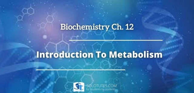 Introduction To Metabolism : Anabolism, catabolism