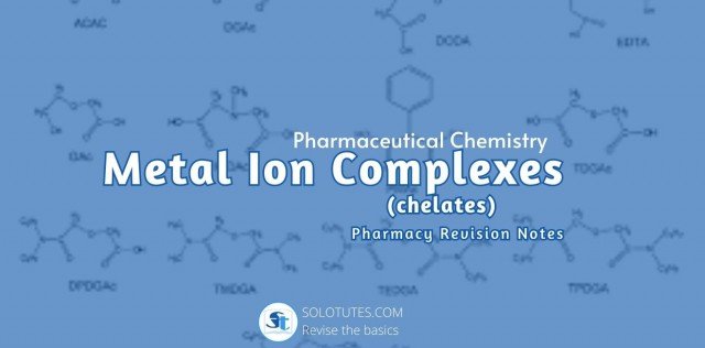 Metal Ion Complexes: Coordination Bonds, Chelates, and Applications 